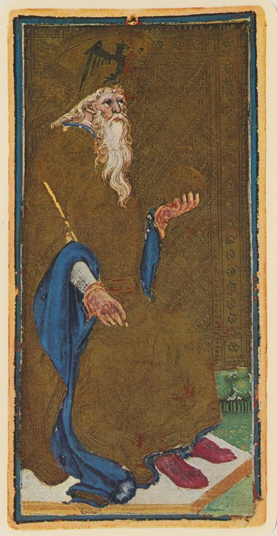The Emperor, Facsimile of a Tarot Card from the 